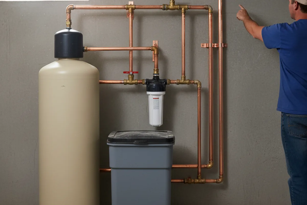 Whole-house water treatment system installed in Elwood